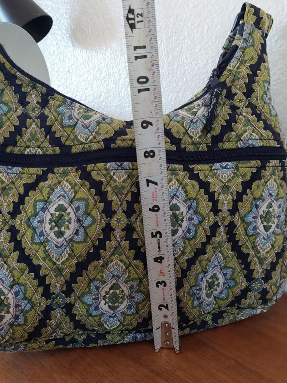 vintage Vera Bradley Cargo Sling shoulder bag in the retired Cambridge pattern,